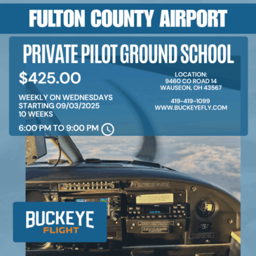 Private Pilot Ground School - Fulton County Airport - 09/03/2025
