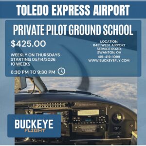 PPL Ground School - Toledo Express May 14th, 2026